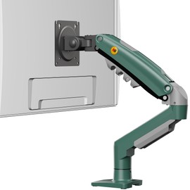 Monitor Mount,Fits 17-30" or Bigger Computer Monitors(Within 19.8lbs), Adjustable Stand with Tilt Rotation Swivel Function, Desk Mount F80 Series (Olive Green)