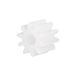 50 Pcs Pinion Gear 8 Teeth 0.08 inch (2 mm) Hole Diameter Module 0.5 Gear Plastic Gear Wheel Auto Motor Shaft DIY Parts ABS Plastic Gear Wheel