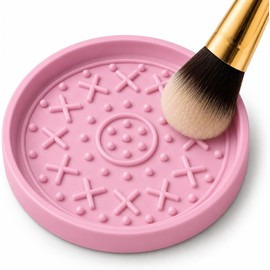 Mini Gentle Face Cleanser for Travel-Size Daily Cleansing Routines and Trial Beauty Kits - Makeup Brush Cleaner Bowl Multi