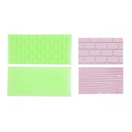 FMM Tree Bark and Brick Wall Impression Pads