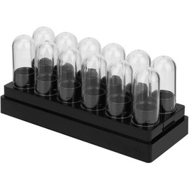 Set de Tubo de Muestra de Lápiz Labial de Plástico - 12 Piezas Mini Tubo de Bálsamo Labial para Cosméticos de Bricolaje - de Lápiz Vacío para Proyectos de Belleza Caseros