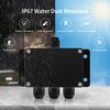 JINDOUZI ABS IP67 Waterproof Dustproof Electrical Junction Box, with 15A