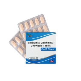 VED Calcium & D3 CHEWABLE Tablet | 30 Days Supply