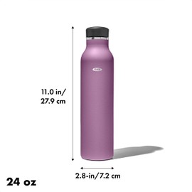 OXO Insulated Water Bottle, 24 oz, Amethyst