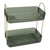 Double Layer Makeup Stand Modern Light Luxury 2 Tier Makeup