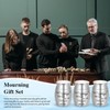 6 Set Small Angel Wings Urns for Ashes - Stainless