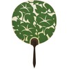 Shiomi Fan 2101 Made in Japan Uchiwa Chiyo Woman (Green)