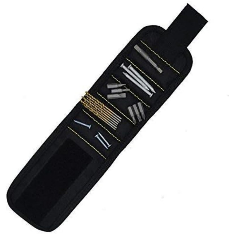 OFKPO Magnetic Wristband, Magnetic Wrist Strap for Holding Tools, Screws,