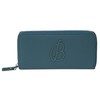 Branco Women's RFID Secure XL Leather Wallet with Zip Round