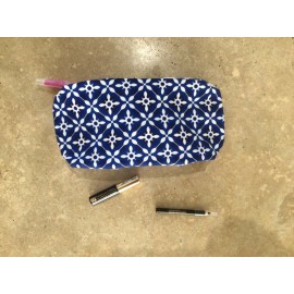 Estée Lauder ESTEE LAUDER DOUBLE WEAR EYE PENCIL 24H ONYX SUMPTUOUS MASCARA BLUE MAKE UP BAG