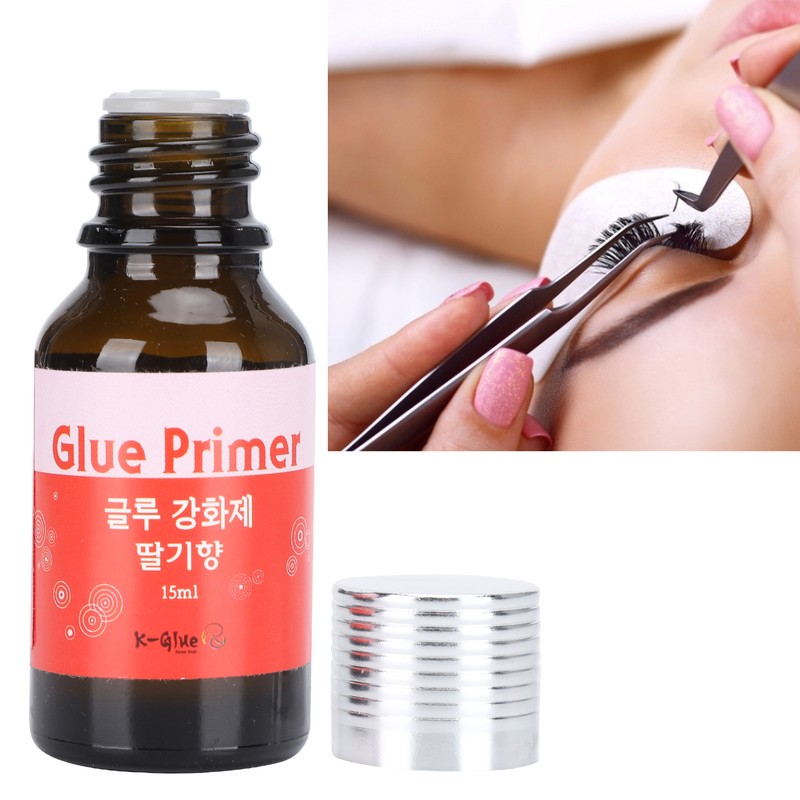 15ml False Eyelash Primer Glue Eyelash Extension Grafting Eyelash Glue