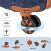 Cobens Luggage Sets 5 Piece Suitcase with Wheels，ABS Hard Case