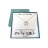 40th Birthday Gifts for Women | Sterling Silver Twist Necklace