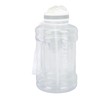 1500ml Large Capacity Sports Water Bottle Portable Scale Marking Poping