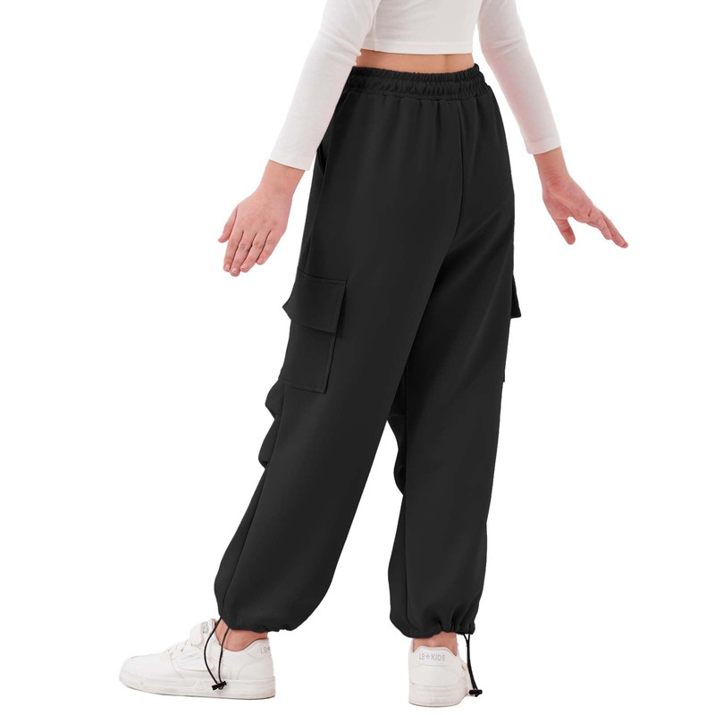 Rolanko Pantaloni Sportivi da Ragazza, con Elastico in Vita Pantaloni