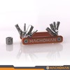 MACHOMAN Bicycle Multi-Tool - 9 in 1 Portable Folding Multi-Tool