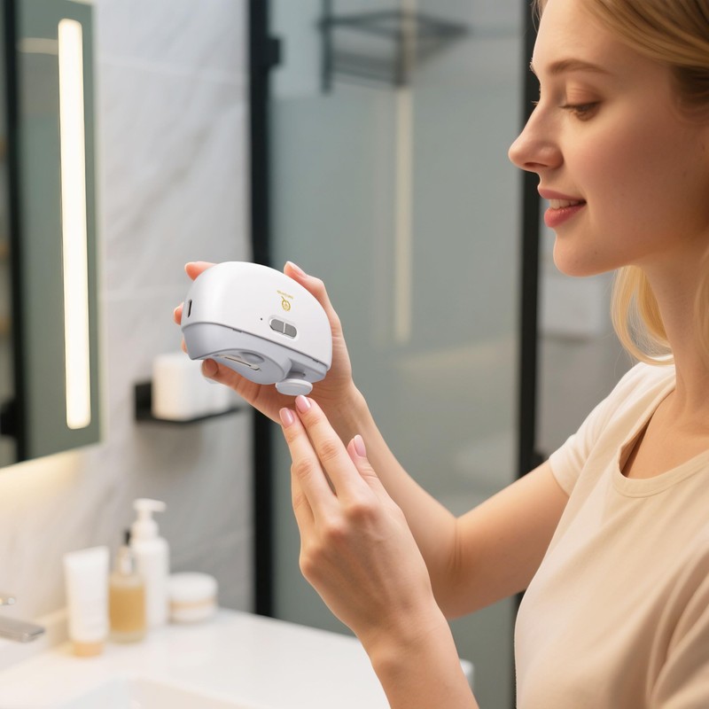 Aniel-Quiroga Automatic Nail Clipper – Electric Nail Trimmer & Polisher