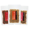 【Fuji no Konbu】 Chirimen Tsukudani Flavor Comparison 3-Piece Set【I-5】 Rice