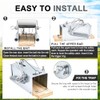 Qualirey 1 Pcs Tube Trap Squirrel Trap Outdoor Safe and
