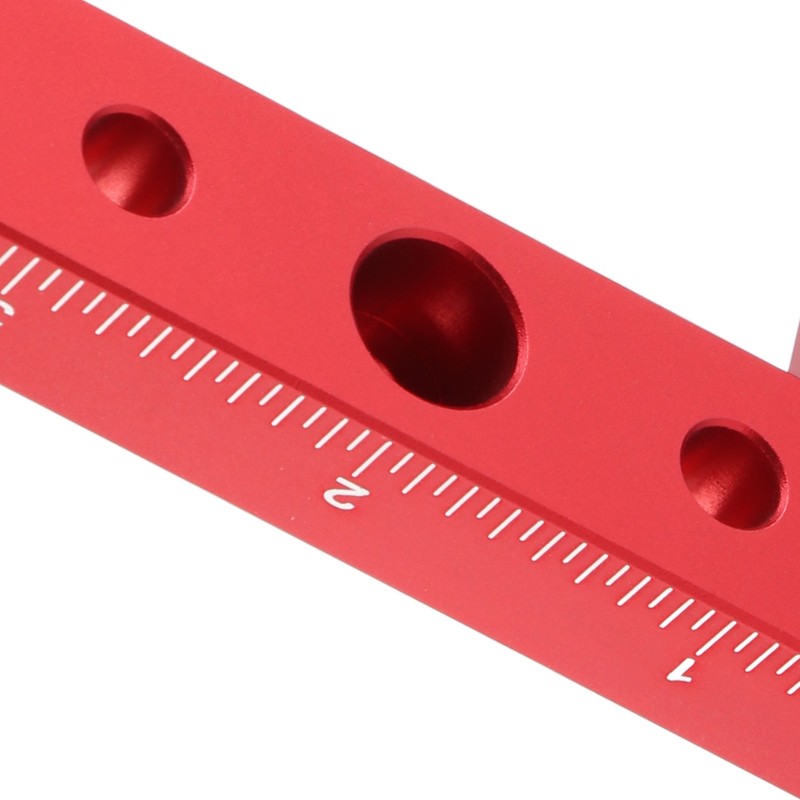 Small Square Aluminum Alloy Center Finder Tool Dowel Drill Guide