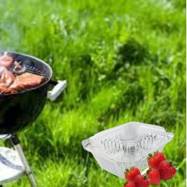 4,87 X 5,75 in Aluminum Pans - Aluminum Pans with LIDS - Disposable FOIL DRIP Pans - DRIP Pans for Outdoor Grill – BBQ Grill Grease Tray - Aluminum FOIL Grill Accessories – 25 Pack -