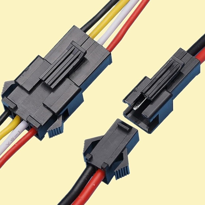 tunghey 10Pack 2 Pin JST Connector Micro Electrical Male and