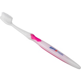 Paro Swiss Medic Soft Toothbrush, Conical and Soft Filament with Silky-Fine, Ultra Flexible End, Soft Konex The Gently Way to Clean The Gum (3 Pack Multi-Color)