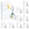 Hoteam 20 Pcs Water Sensor Alarm Leak Detector 120db Water