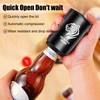 Beer Bottle Opener 2PCS Push Down Bottle Opener, Automatic Beer