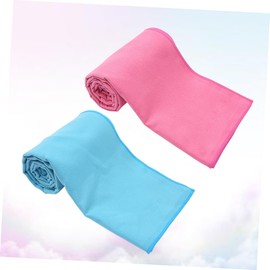 BIUDECO Microfiber Sports Towel Set 2 Pcs Quick Dry Polyester for Women Men Camping