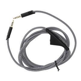 Cable de Repuesto para Auriculares Astro A10 A40TR, Cable de Extensión de Auriculares para Juegos con Control de Volumen, Cable Trenzado Duradero Plug and Play, para