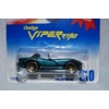Hot Wheels Green Metalflake Dodge Viper RT/10 #210 Gold Medal
