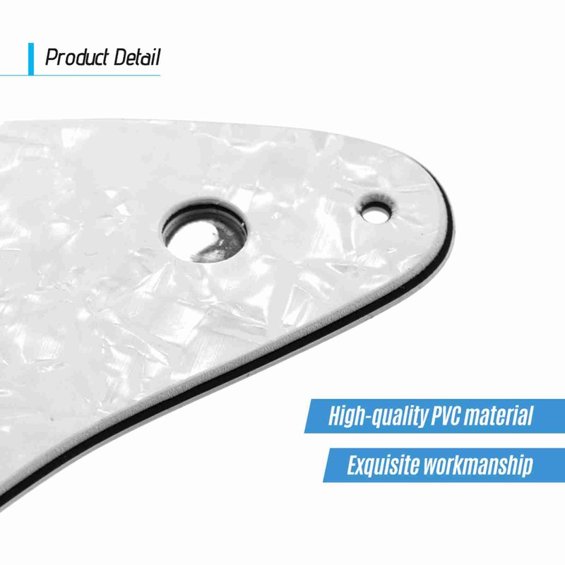 Electric Guitar Pickguard Set with Back Plate Screws Pick Guard