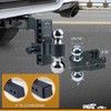 Adjustable Trailer Hitch Ball Mount Hitch, for 2"/2.5" Receiver, 6"