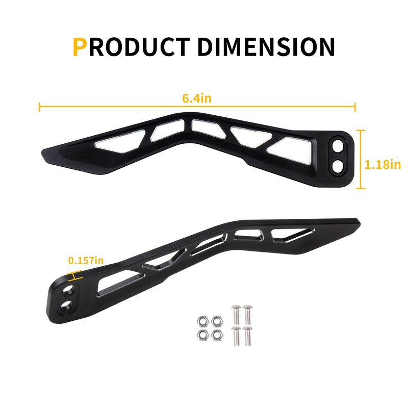 RERPRO X3 Door Handle Latches, Compatible with 2017-2025 Can-Am Maverick