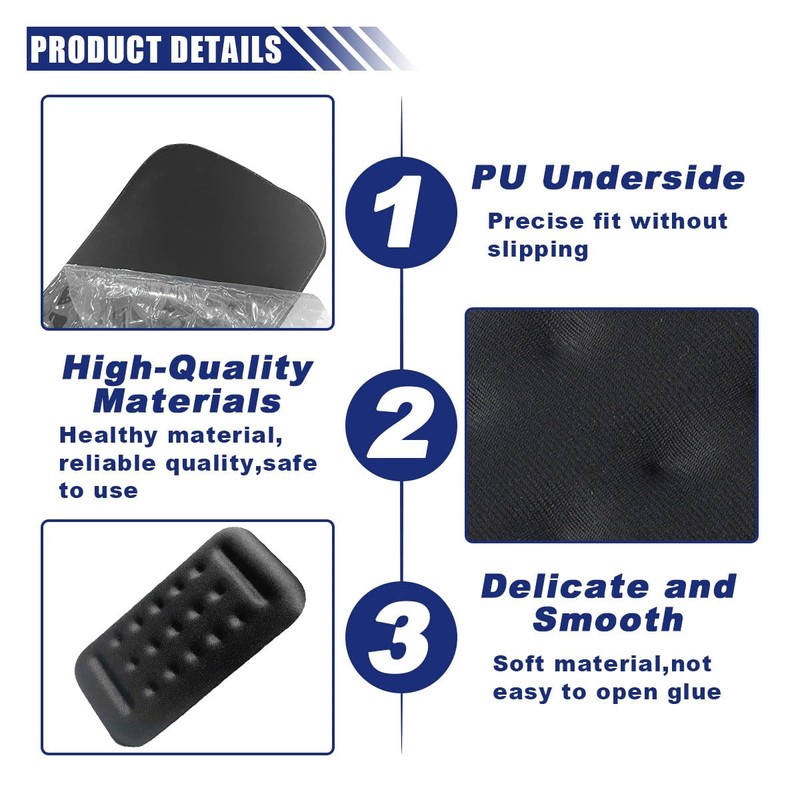 KITUREK Arm Rest Elbow Pads for Car, Car Elbow Memory