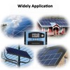 100A MPPT Solar Panel Charging Controller, 12V/24V Auto Solar Battery