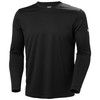 Helly-Hansen Men's HH Tech Crew LS 2.0, 980 Ebony
