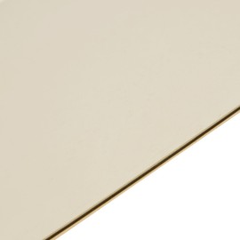 Gutahare 3 Ply Guitar Pickguard 29x43cm DIY Blank Guitar Bass Pickguard Scratch Plate Material Sheet for Strat Tele Electric Guitar Jazz Precision Bass (Cream)