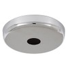 B&P Lamp® Nickel Finish Plain Rounded Canopy and Canopy Kits