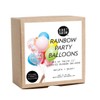 SPICE OF LIFE PARTY BALLOONS PB12-AS Rainbow Mix, Size: Approx.