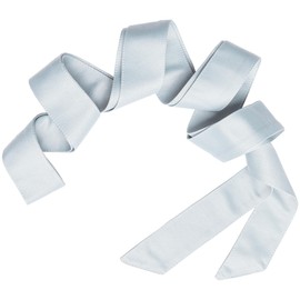 Maya Deluxe Women's Ladies Satin Sash Waist Tie Ribbon Bow Accessory for Bridesmaids Bridal Wedding Prom Evening Occasion Belt, Ice Blue