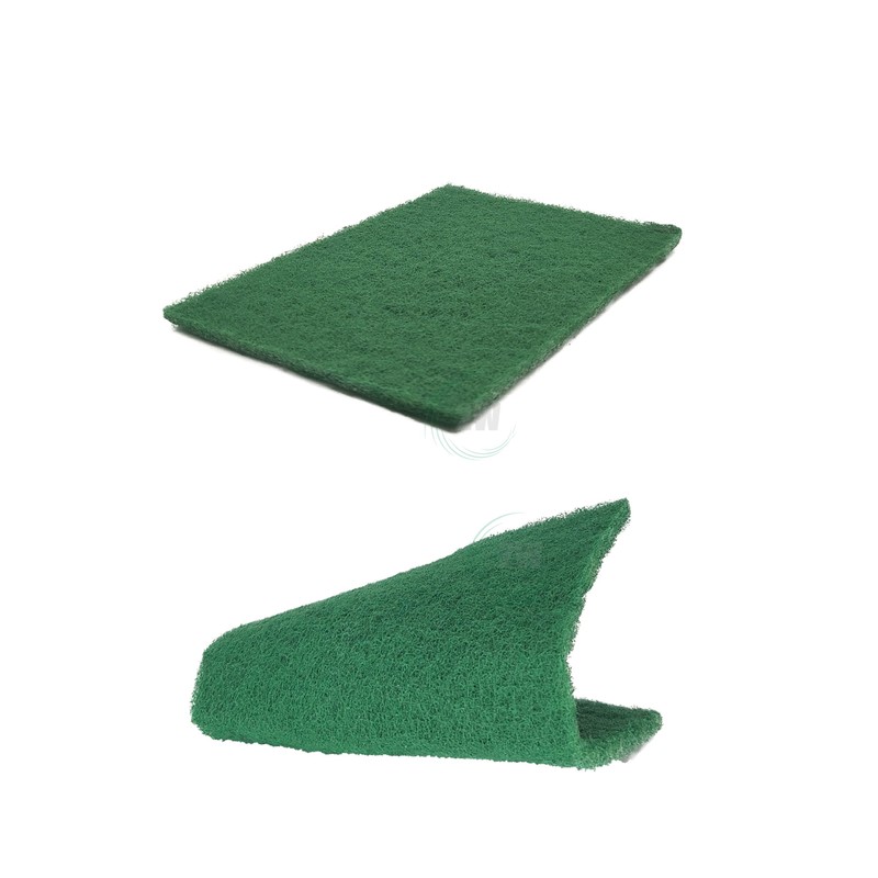 2W Sanding Fleece Sheet 150 mm x 230 mm Green