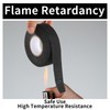 Wire Harness Tape 20 Rolls High Temp Self-Adhesive Fabric Tape,