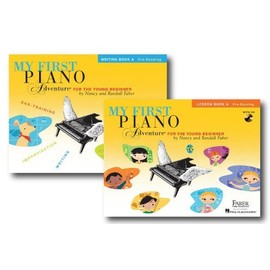 My First Piano Adventure for the Younger Beginner - Two Book Set - Includes Lesson Book A and Writing Book A