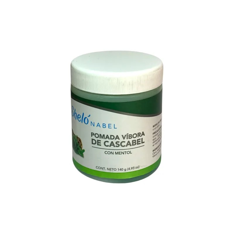 Pomada Vibora De Cascabel Shelo Nabel® 140grs. 3 Piezas