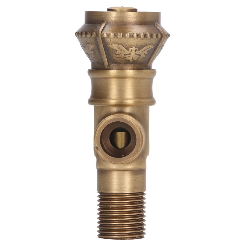 Angle Valve European Antique Style Cold Hot Water Faucet Turn