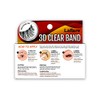 Laflare 3D CLEAR BAND eyelashes, Silk, Invisible band, Wispy, Natural,