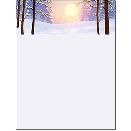 Winter Sunrise Letterhead Laser & Inkjet Printer Paper (25 Pack)