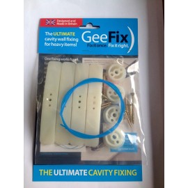 GeeFix Cavity wall anchors heavy duty. Drywall (4 Pack)